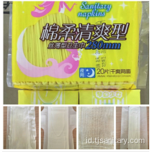 Hight Level Anion Sanitary Napkin untuk Wanita Kaya